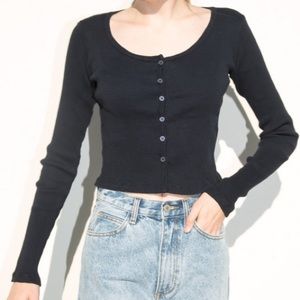 brandy long sleeve zelly (navy blue)